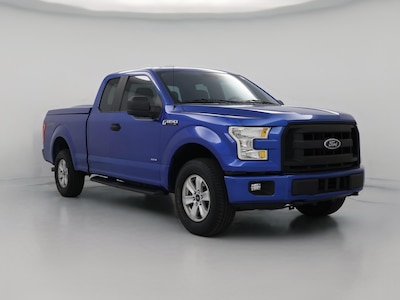 Blue 2015 Ford F150 XL