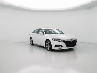 White 2019 Honda Accord EX