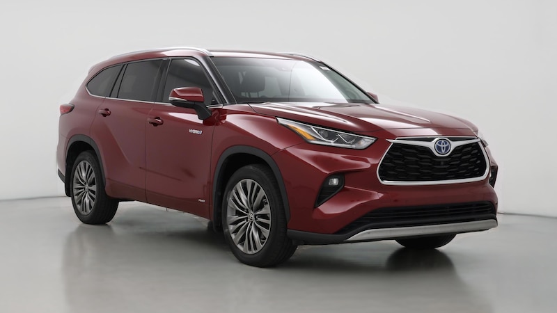 2021 Toyota Highlander Platinum Hero Image