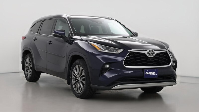 2020 Toyota Highlander Platinum Hero Image