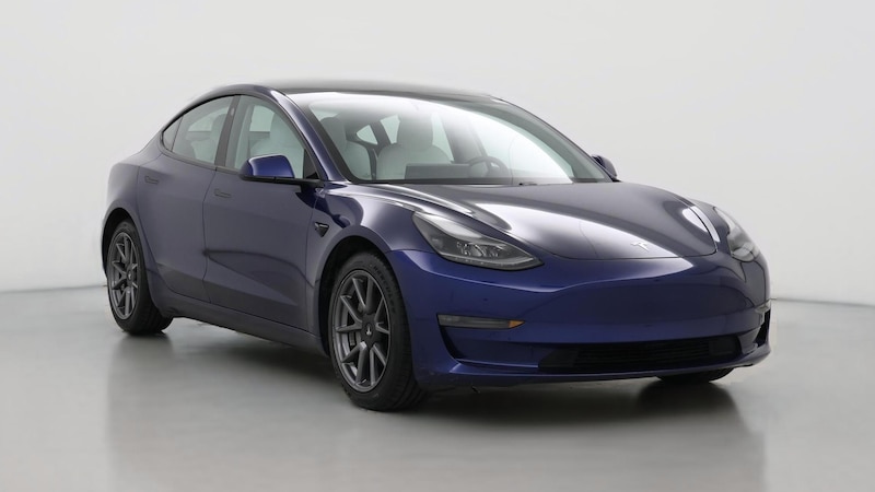2021 Tesla Model 3 Long Range Hero Image
