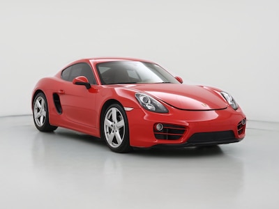 Red 2014 Porsche Cayman