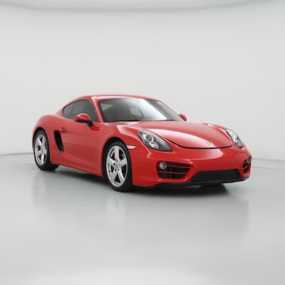 Red 2014 Porsche Cayman