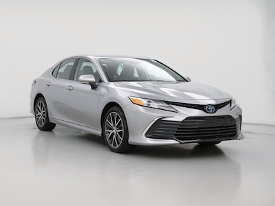 Silver 2023 Toyota Camry Hybrid XLE