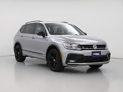Silver 2019 Volkswagen Tiguan SEL R-Line Jet Black