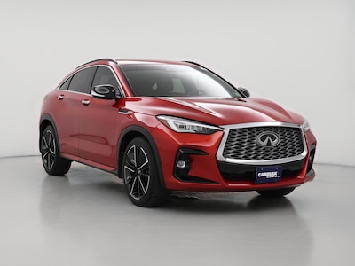 Red 2022 Infiniti QX55 Essential