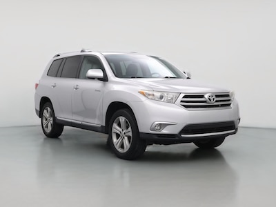 Silver 2013 Toyota Highlander Limited