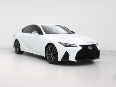White 2023 Lexus IS 350 F-Sport