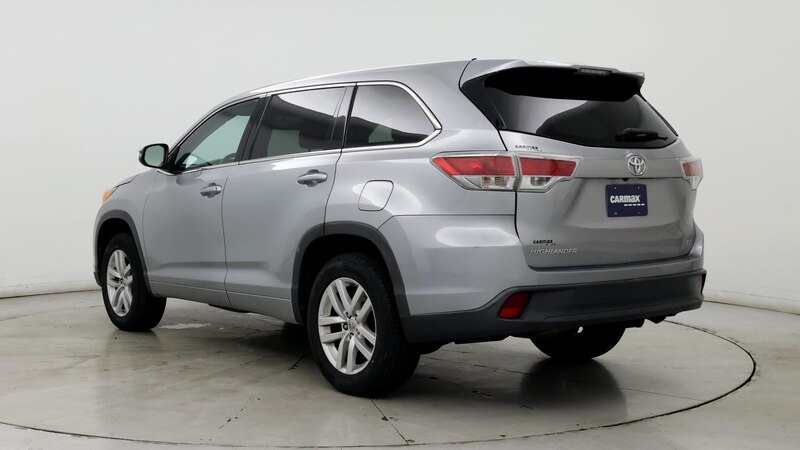 2015 Toyota Highlander LE 2