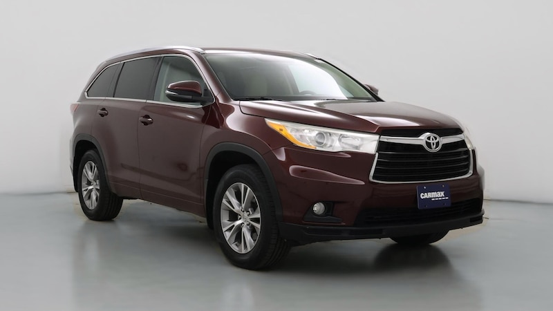 2014 Toyota Highlander XLE Hero Image