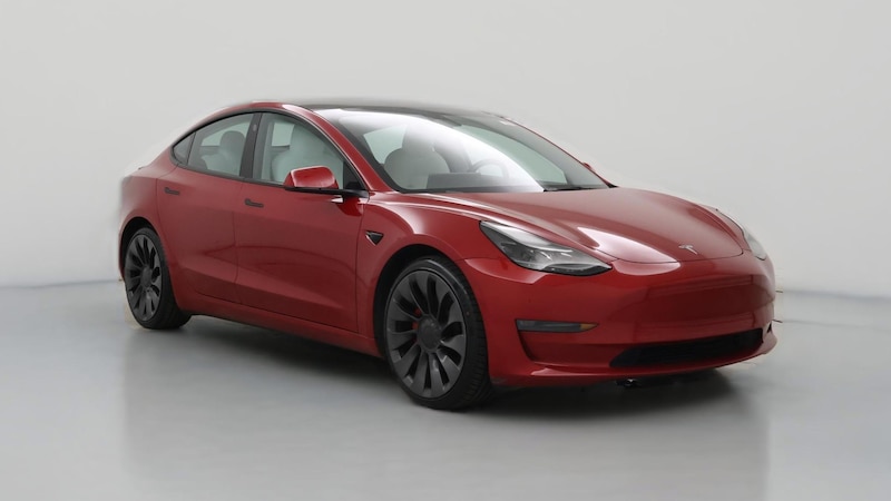 2021 Tesla Model 3 Performance Hero Image