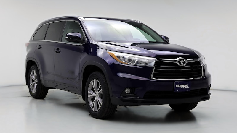 2015 Toyota Highlander XLE Hero Image