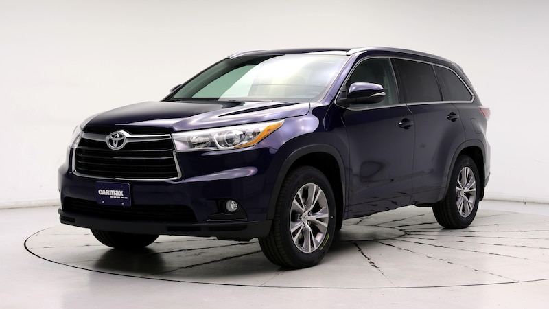 2015 Toyota Highlander XLE 4