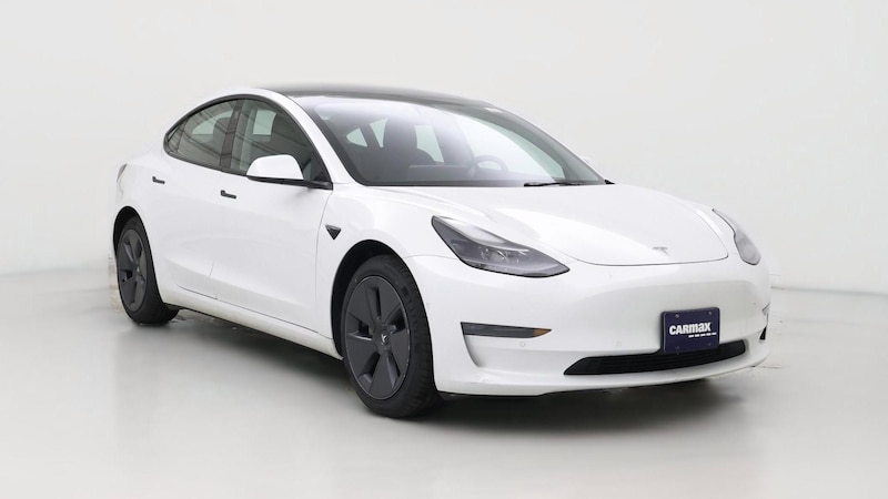 2022 Tesla Model 3 Long Range Hero Image