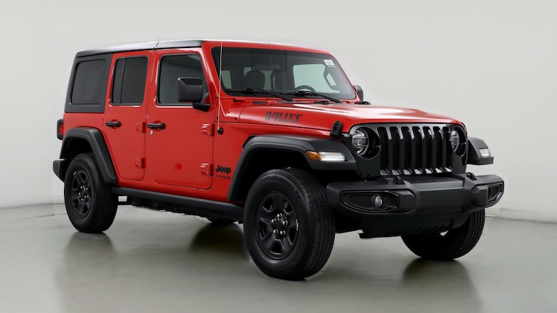 2021 Jeep Wrangler Unlimited Willys Hero Image