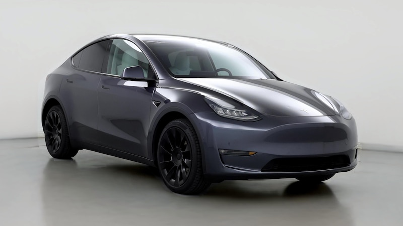 2021 Tesla Model Y Long Range Hero Image