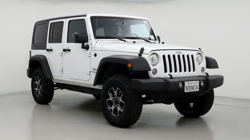 2018 Jeep Wrangler Unlimited Sport S Hero Image