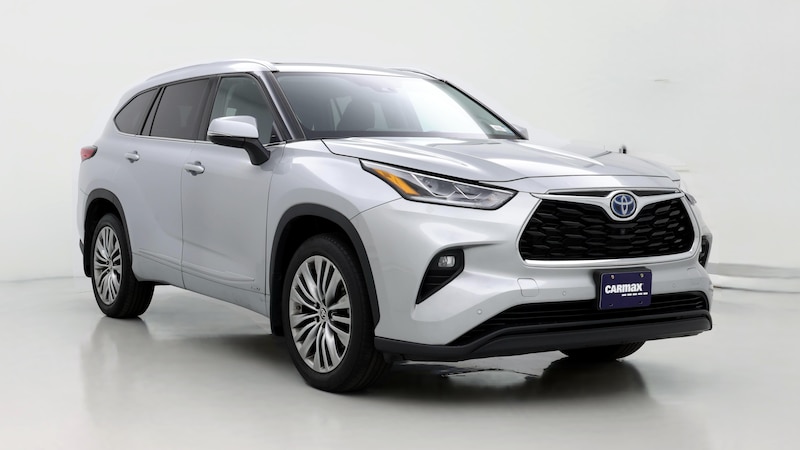 2021 Toyota Highlander Platinum Hero Image