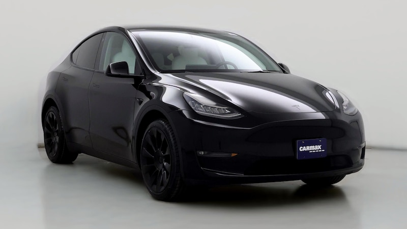 2021 Tesla Model Y Long Range Hero Image