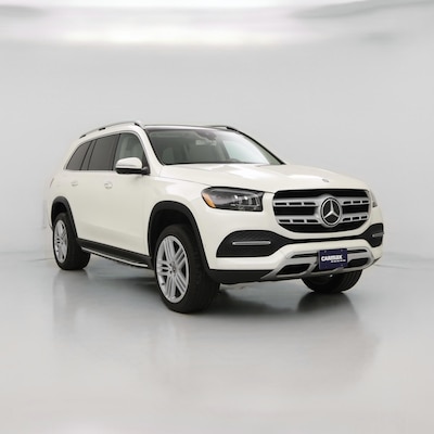 White 2020 Mercedes-Benz GLS450