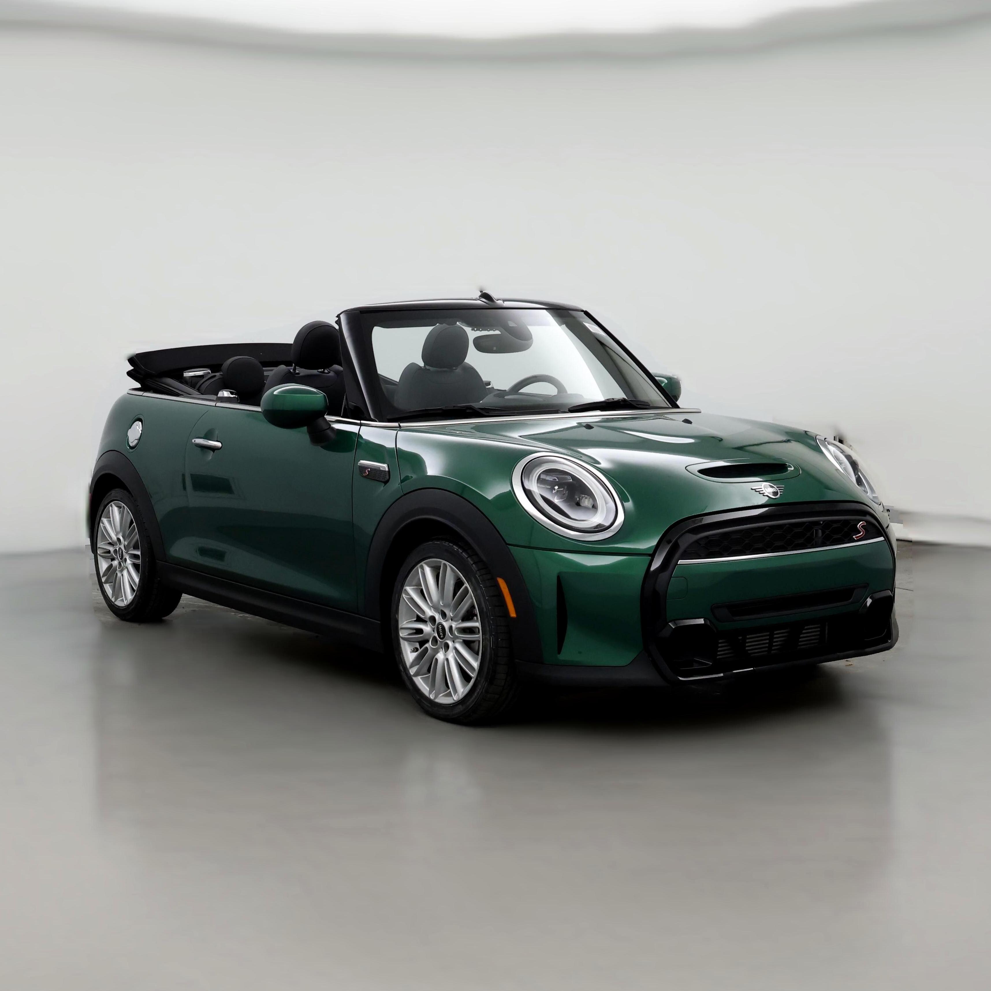 Green mini cooper convertible discount