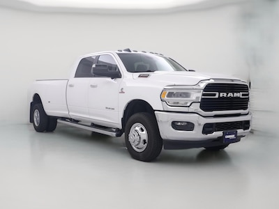 White 2019 Ram 3500 Lonestar