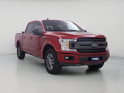 Red 2020 Ford F150 XLT