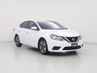 White 2019 Nissan Sentra SV