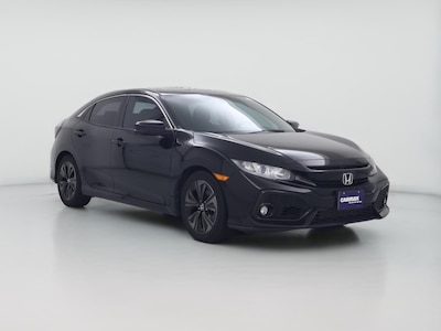 Black 2018 Honda Civic EX