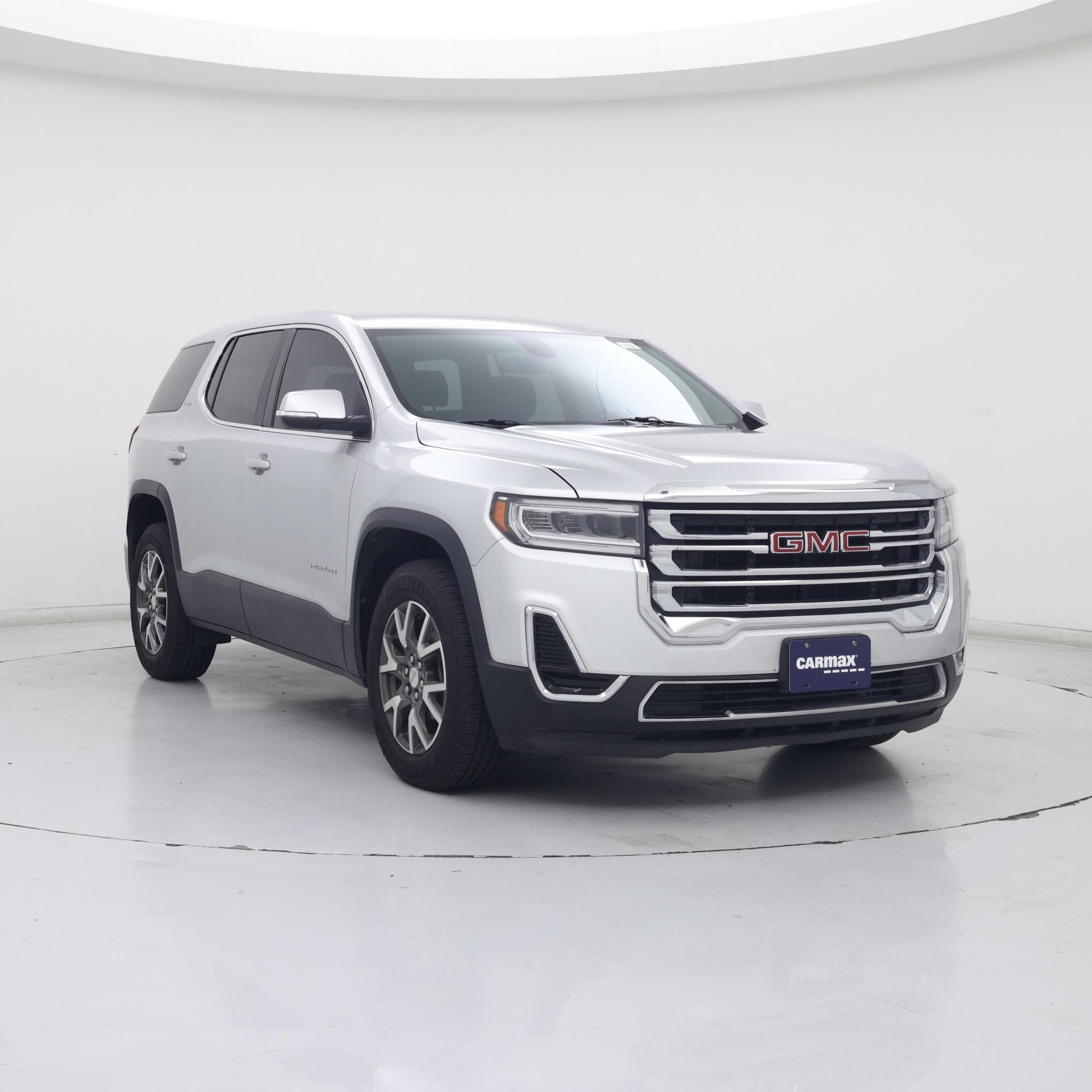 Silver 2020 GMC Acadia SUV / Crossover Front-Wheel Drive Automatic