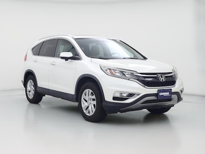 White 2016 Honda CR-V EX-L