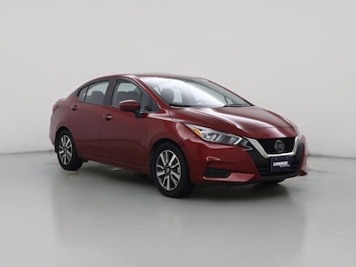 Red 2020 Nissan Versa SV
