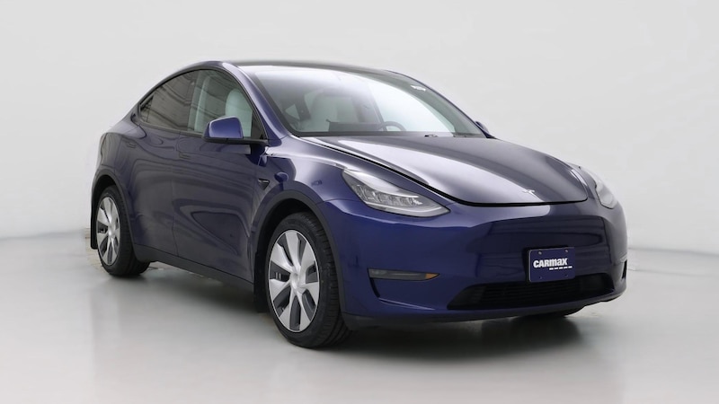 2021 Tesla Model Y Long Range Hero Image