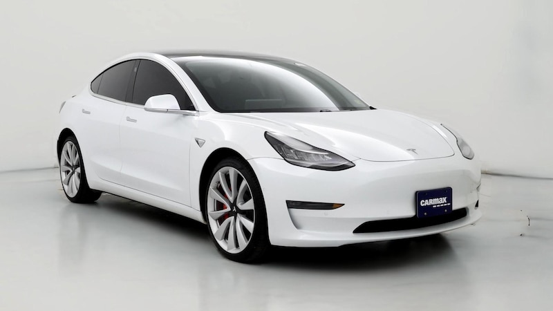 2019 Tesla Model 3 Performance Hero Image