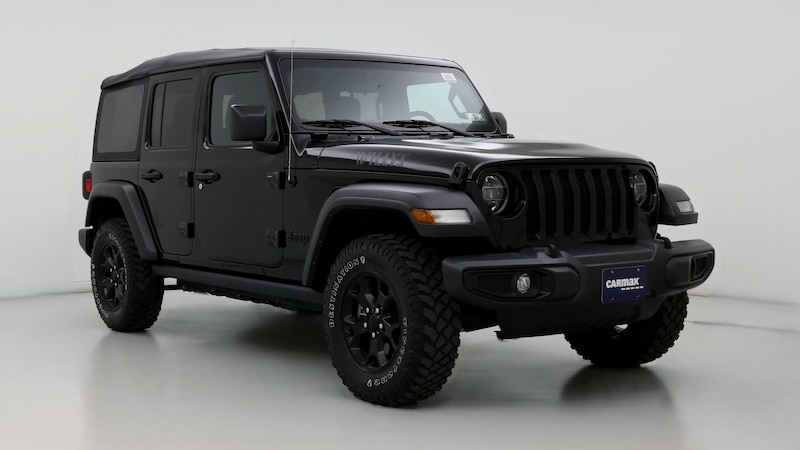 2021 Jeep Wrangler Unlimited Willys Hero Image