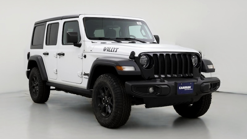 2021 Jeep Wrangler Unlimited Willys Hero Image