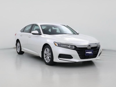 White 2019 Honda Accord LX