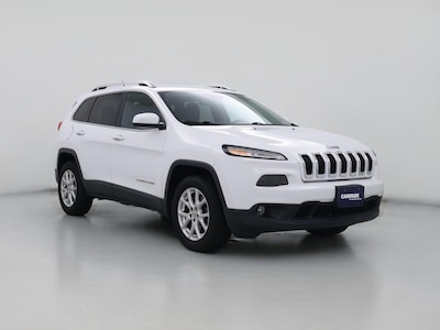 White 2015 Jeep Cherokee Latitude