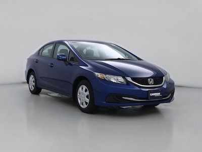 Blue 2013 Honda Civic LX
