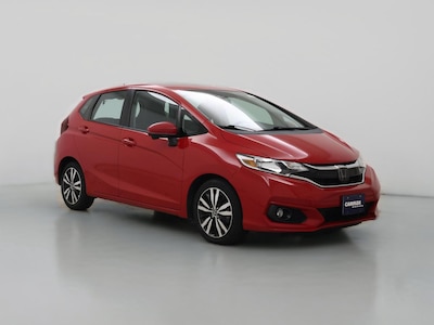 Red 2019 Honda Fit EX