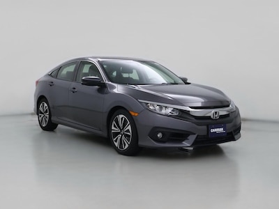 Gray 2018 Honda Civic EX-L