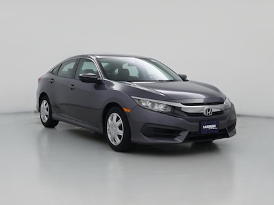 Gray 2018 Honda Civic LX