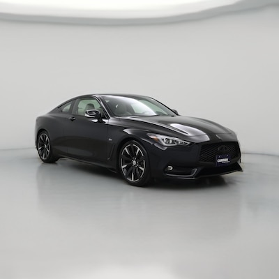 Black 2017 Infiniti Q60 Premium