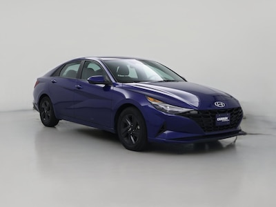 Blue 2021 Hyundai Elantra SEL