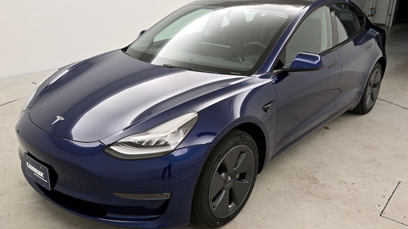 2022 Tesla Model 3 Long Range Hero Image