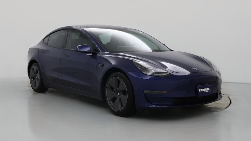 2021 Tesla Model 3 Long Range Hero Image