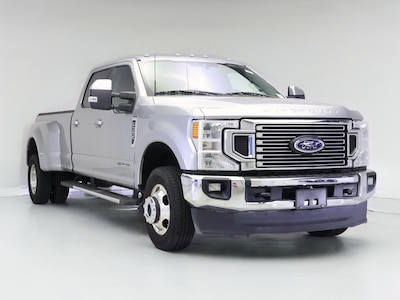 Silver 2021 Ford F350 Lariat