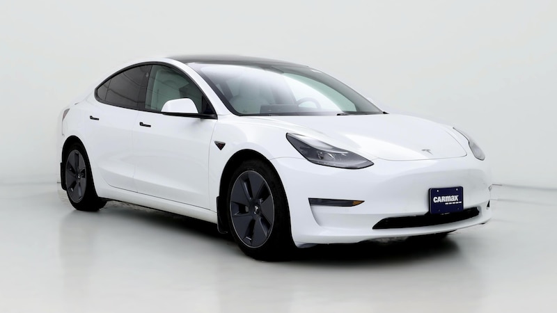 2021 Tesla Model 3 Standard Range Hero Image