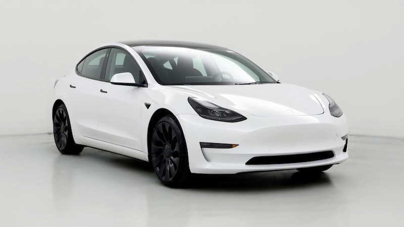 2022 Tesla Model 3 Performance Hero Image