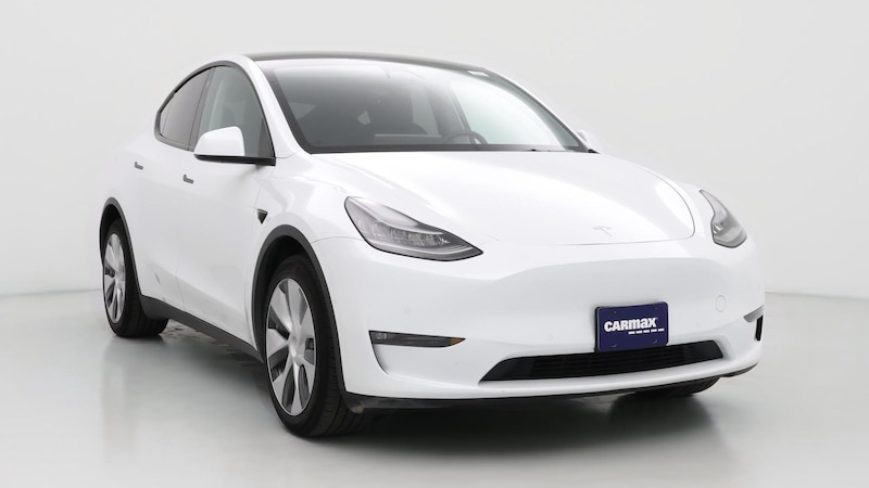 2021 Tesla Model Y Long Range Hero Image